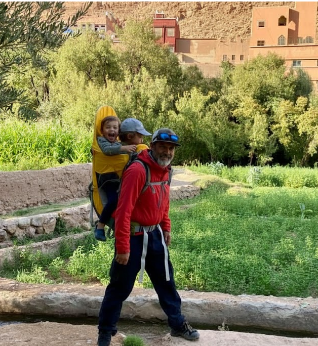 Villa des Orangers outdoor dining, Morocco